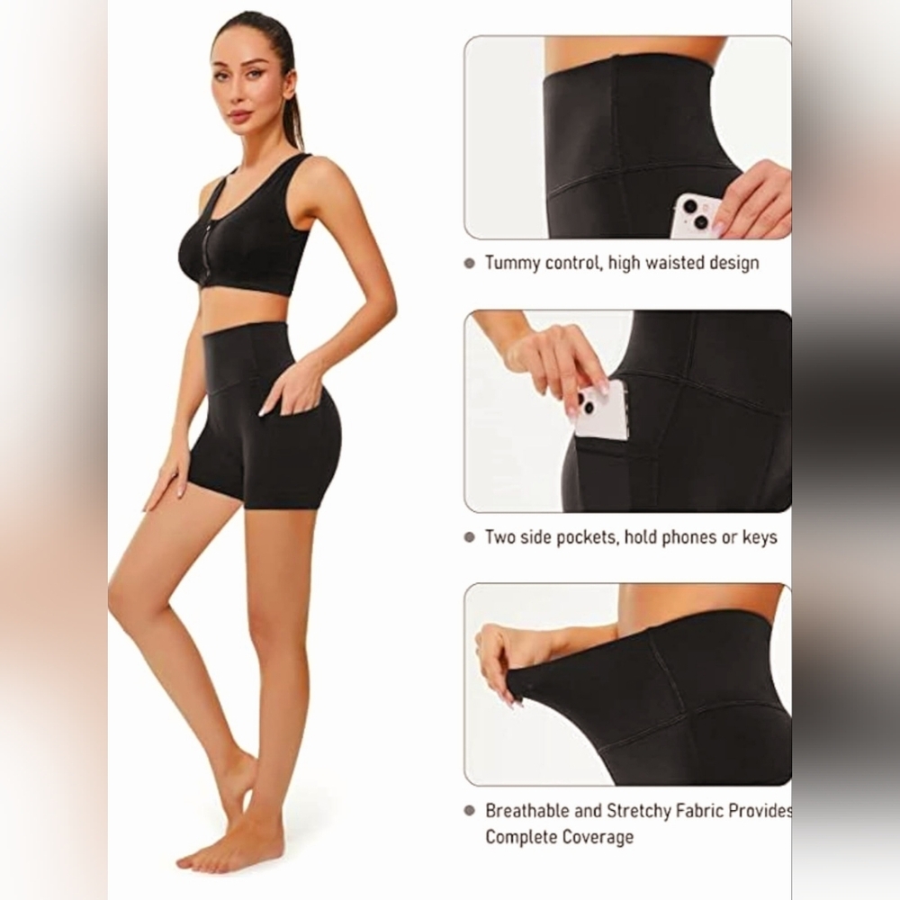 Mivei High-Rise Biker Shorts